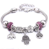 Charm Beads 6-color Palm Crystal Beads Fine Bracelets & Bangles - The Jewellery Supermarket