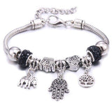 Charm Beads 6-color Palm Crystal Beads Fine Bracelets & Bangles - The Jewellery Supermarket