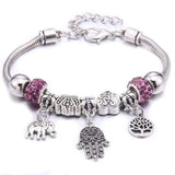 Charm Beads 6-color Palm Crystal Beads Fine Bracelets & Bangles - The Jewellery Supermarket