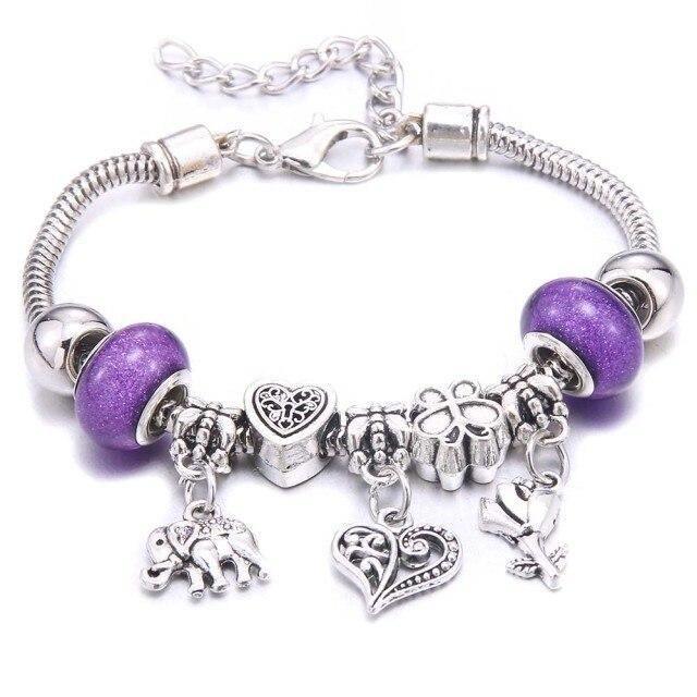 Charm Beads 6-color Palm Crystal Beads Fine Bracelets & Bangles - The Jewellery Supermarket