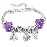 Charm Beads 6-color Palm Crystal Beads Fine Bracelets & Bangles - The Jewellery Supermarket