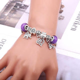 Charm Beads 6-color Palm Crystal Beads Fine Bracelets & Bangles - The Jewellery Supermarket