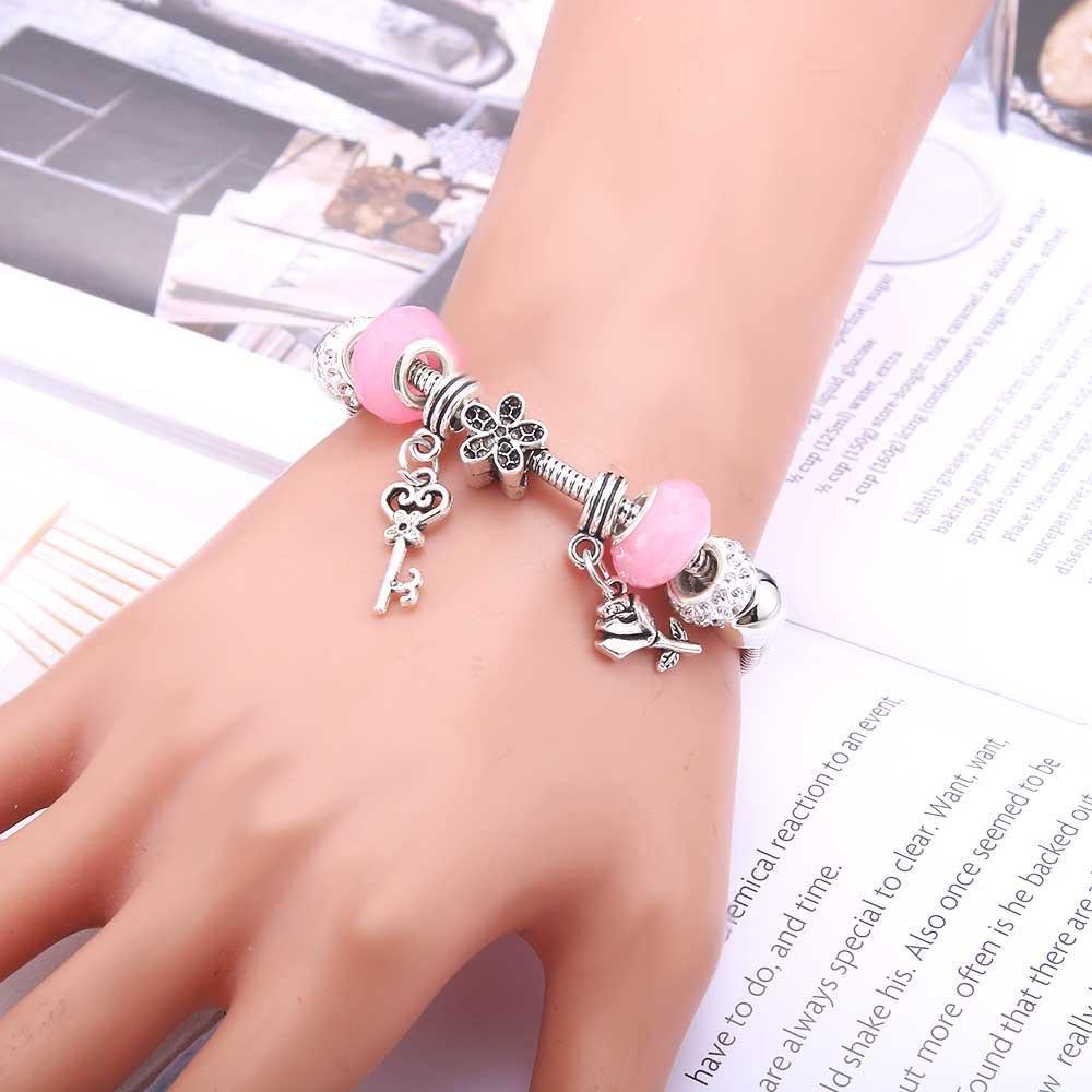 Charm Beads 6-color Palm Crystal Beads Fine Bracelets & Bangles - The Jewellery Supermarket