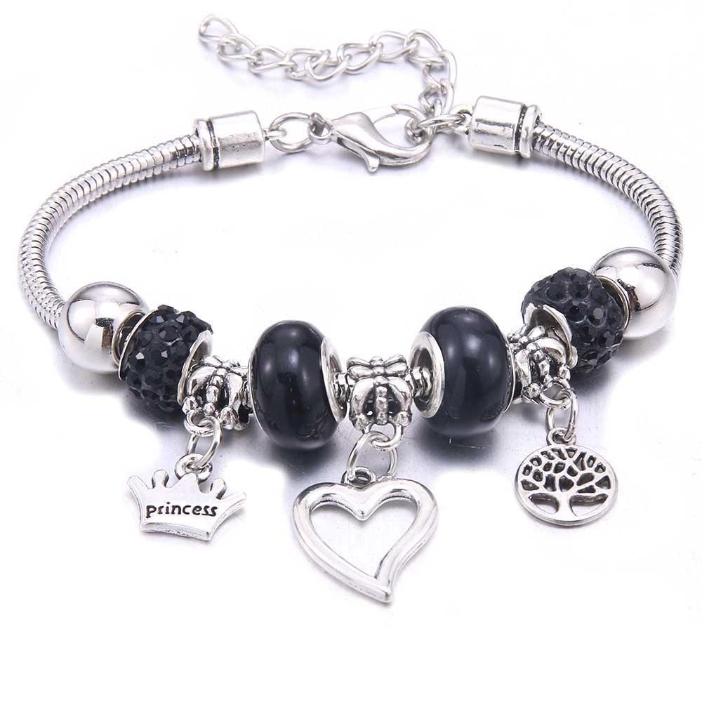 Charm Beads 6-color Palm Crystal Beads Fine Bracelets & Bangles - The Jewellery Supermarket