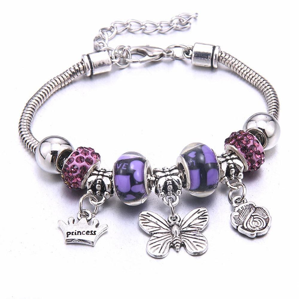 Charm Beads 6-color Palm Crystal Beads Fine Bracelets & Bangles - The Jewellery Supermarket