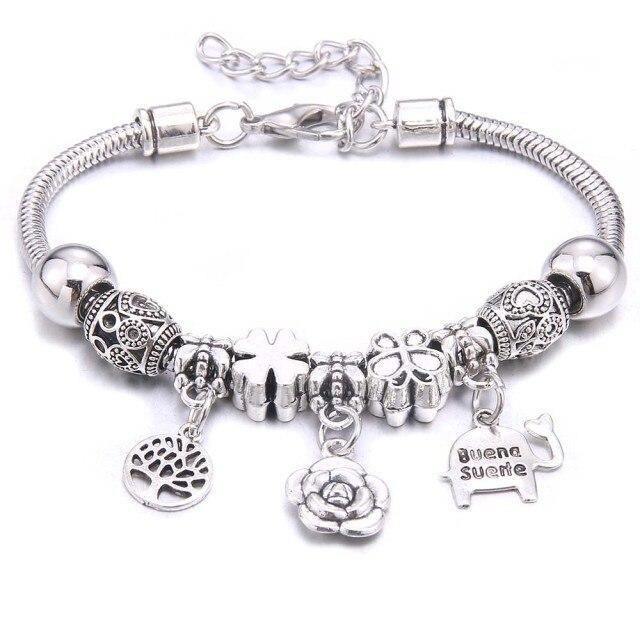 Charm Beads 6-color Palm Crystal Beads Fine Bracelets & Bangles - The Jewellery Supermarket