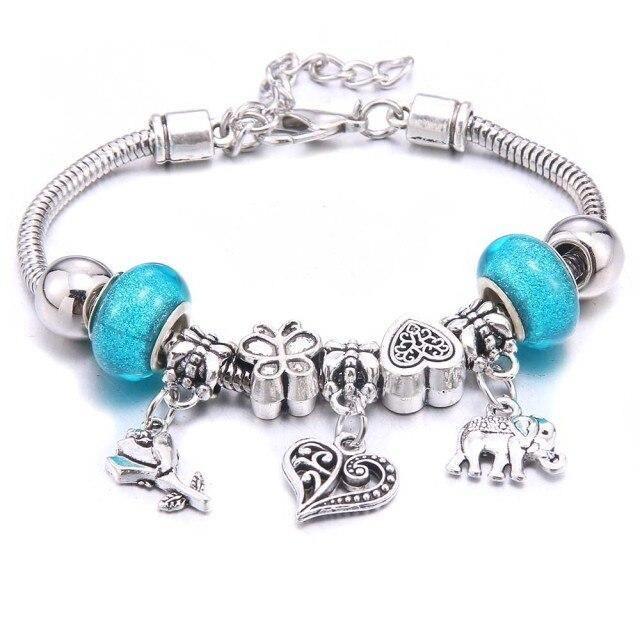 Charm Beads 6-color Palm Crystal Beads Fine Bracelets & Bangles - The Jewellery Supermarket