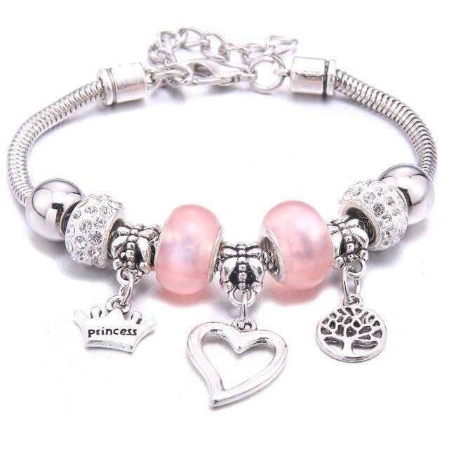 Charm Beads 6-color Palm Crystal Beads Fine Bracelets & Bangles - The Jewellery Supermarket