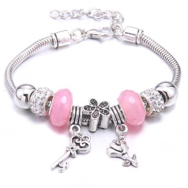 Charm Beads 6-color Palm Crystal Beads Fine Bracelets & Bangles - The Jewellery Supermarket