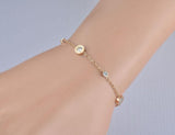 Classic Roman Numerals AAA+ Cubic Zirconia Diamonds Chain & Link Titanium Steel Bracelet - The Jewellery Supermarket