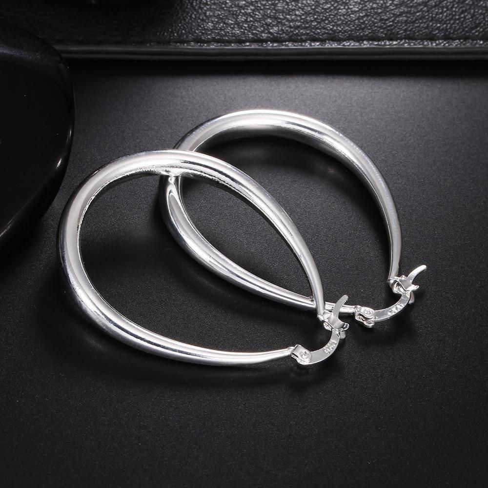 Classy Silver Plated Charms U-shaped Silver Drop Earrings - Factory Direct Prices by Jewellery Supermarket - The Jewellery Supermarket