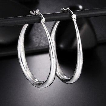 Classy Silver Plated Charms U-shaped Silver Drop Earrings - Factory Direct Prices by Jewellery Supermarket - The Jewellery Supermarket