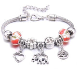 Colorful Crystal DIY Beads Charm Bracelet & Bangles - The Jewellery Supermarket