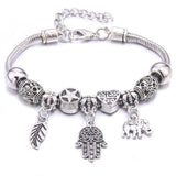 Colorful Crystal DIY Beads Charm Bracelet & Bangles - The Jewellery Supermarket