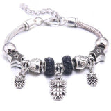 Colorful Crystal DIY Beads Charm Bracelet & Bangles - The Jewellery Supermarket