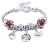 Colorful Crystal DIY Beads Charm Bracelet & Bangles - The Jewellery Supermarket