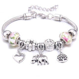 Colorful Crystal DIY Beads Charm Bracelet & Bangles - The Jewellery Supermarket