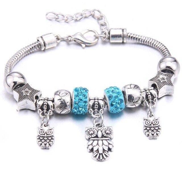 Colorful Crystal DIY Beads Charm Bracelet & Bangles - The Jewellery Supermarket