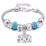 Colorful Crystal DIY Beads Charm Bracelet & Bangles - The Jewellery Supermarket