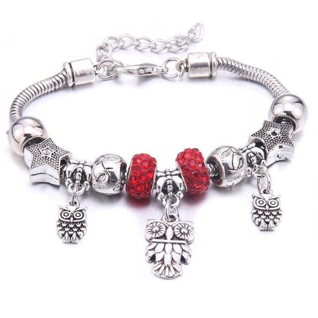 Colorful Crystal DIY Beads Charm Bracelet & Bangles - The Jewellery Supermarket