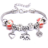 Colorful Crystal DIY Beads Charm Bracelet & Bangles - The Jewellery Supermarket
