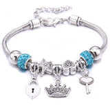 Colorful Crystal DIY Beads Charm Bracelet & Bangles - The Jewellery Supermarket