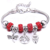 Colorful Crystal DIY Beads Charm Bracelet & Bangles - The Jewellery Supermarket