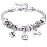 Colorful Crystal DIY Beads Charm Bracelet & Bangles - The Jewellery Supermarket
