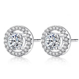 Dazzling Lab Diamond Jewelry Set Real 925 Sterling Silver Wedding Rings Earrings Necklace - Factory Direct Prices by Jewellery Supermarket - The Jewellery Supermarket