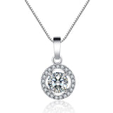 Dazzling Lab Diamond Jewelry Set Real 925 Sterling Silver Wedding Rings Earrings Necklace - Factory Direct Prices by Jewellery Supermarket - The Jewellery Supermarket