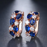 Delightful CZ Zircon 12 Colours Earrings - Best Online Prices by Jewellery Supermarket - The Jewellery Supermarket