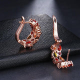Delightful CZ Zircon 12 Colours Earrings - Best Online Prices by Jewellery Supermarket - The Jewellery Supermarket