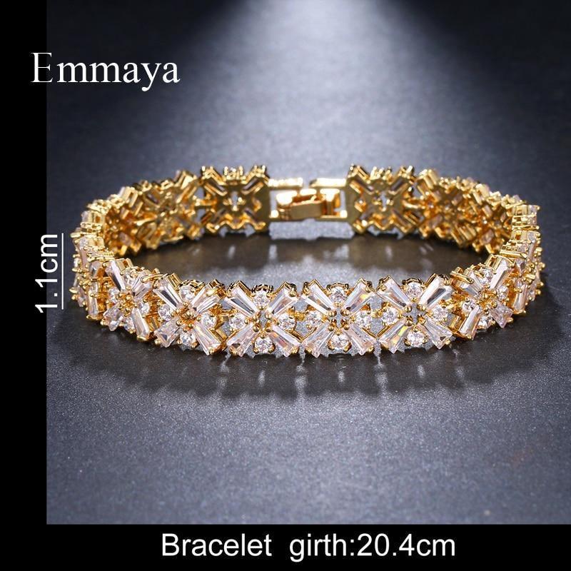 Exceptional AAA+ CZ Charm Bracelet & Bangle - Best Online Prices by Jewellery Supermarket - The Jewellery Supermarket