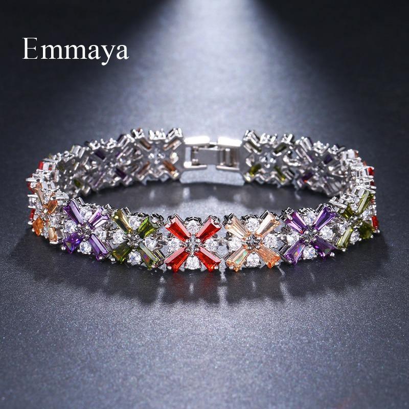 Exceptional AAA+ CZ Charm Bracelet & Bangle - Best Online Prices by Jewellery Supermarket - The Jewellery Supermarket
