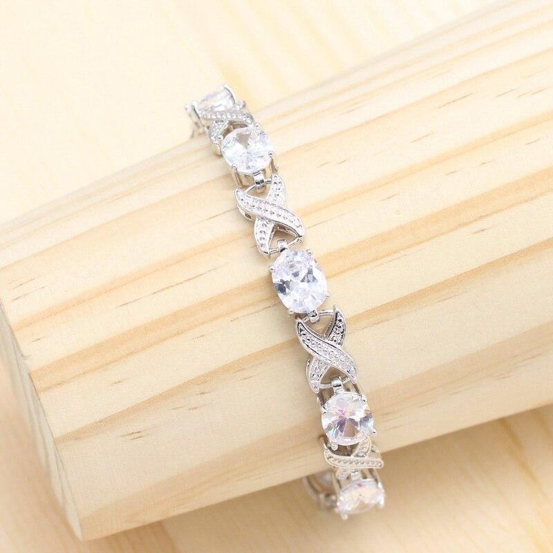 For your Special Occasions - White Freshwater Pearl Silver Color Jewelry Set - The Jewellery Supermarket