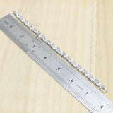 Geometric White Zircon Silver Color Jewelry Set for Women - The Jewellery Supermarket