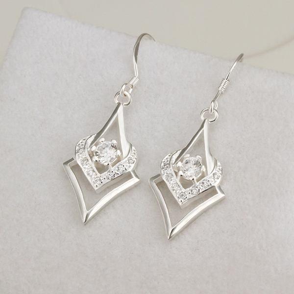 Gorgeous AAA Zircon Silver Plated Fashion earrings- Factory Direct Prices - The Jewellery Supermarket