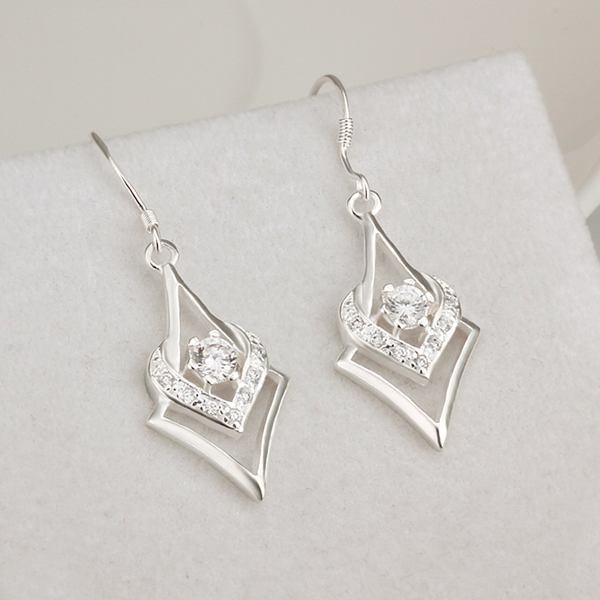 Gorgeous AAA Zircon Silver Plated Fashion earrings- Factory Direct Prices - The Jewellery Supermarket