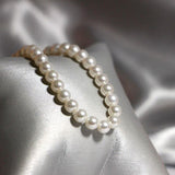 Graceful Silver 925 Pearl Necklace - Best Online Prices by Jewellery Supermarket - The Jewellery Supermarket