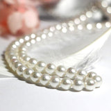 Graceful Silver 925 Pearl Necklace - Best Online Prices by Jewellery Supermarket - The Jewellery Supermarket
