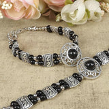 Handmade Charming 4 colours Natural stone Beads Strand Bracelets For Women - The Jewellery Supermarket