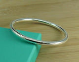Handsome 925 Silver Bangle, Bracelet - Best Online Prices by Jewellery Supermarket - The Jewellery Supermarket