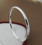 Handsome 925 Silver Bangle, Bracelet - Best Online Prices by Jewellery Supermarket - The Jewellery Supermarket