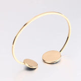 Hot Fashion Gold Color Luxury Crystals Paved Round Bangle - The Jewellery Supermarket