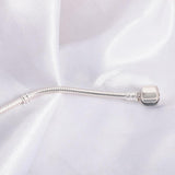 Lovely 925 Solid Silver Chain Charm Bracelet - Best Online Prices - The Jewellery Supermarket