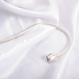 Lovely 925 Solid Silver Chain Charm Bracelet - Best Online Prices - The Jewellery Supermarket