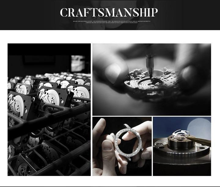 MISS FOX Luxury Brand Big Simulated Lab Diamond Ladies Wrist Watches - The Jewellery Supermarket