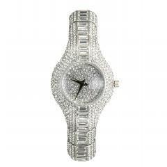 MISS FOX Luxury Ladies 18KGP Stainless Steel Watch with Rhinestones - The Jewellery Supermarket