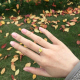 Mood Ring with Lovely Heart Design AAA Cubic Zirconia Crystals Prong Setting Silver Colour Ring - The Jewellery Supermarket