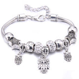 Multicolor Owl Charm Beads Bracelet & Bangles Friendship Gift - The Jewellery Supermarket
